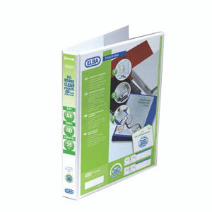 BX00145 Elba Panorama 25mm 4 D-Ring Presentation Binder A4 White Pack 10 400001391 BX00145 Elba Panorama 25mm 4 D-Ring Presentation Binder A4 White Pack 10 400001391