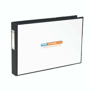 BX126810 Elba Vision 30mm 4D-Ring Binder Oblong A3 Black 400000113 BX126810 Elba Vision 30mm 4D-Ring Binder Oblong A3 Black 400000113