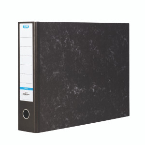 BX143910 Elba 70mm Lever Arch File Oblong A3 Black 100080747 BX143910 Elba 70mm Lever Arch File Oblong A3 Black 100080747
