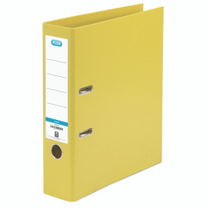 BX145006 Elba 70mm Lever Arch File Plastic Yellow A4 100080901 BX145006 Elba 70mm Lever Arch File Plastic Yellow A4 100080901