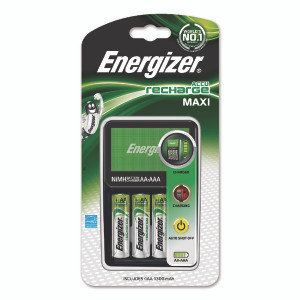 ER32325 Energizer Maxi Battery Charger 4x AA Batteries 1300 Mah UK 633151 ER32325 Energizer Maxi Battery Charger 4x AA Batteries 1300 Mah UK 633151