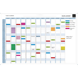 GH56153 Exacompta Magnetic Perpetual Year Planner Comes with magnets magnet strips pens box 56153E GH56153 Exacompta Magnetic Perpetual Year Planner Comes with magnets magnet strips pens box 56153E