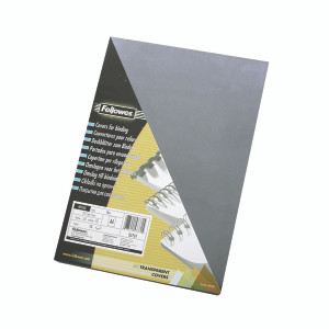 BB53762 Fellowes Transpsarent Plastic Covers 240 Micron Pack 100 53762 BB53762 Fellowes Transpsarent Plastic Covers 240 Micron Pack 100 53762