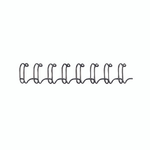 BB53218 Fellowes Wire Binding Element 6mm Black Pack 100 53218 BB53218 Fellowes Wire Binding Element 6mm Black Pack 100 53218