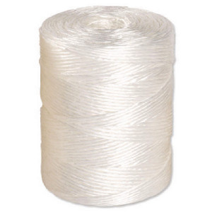 MA19261 Flexocare Polypropylene Twine 1 kg White Durable strong designed not fray 77656008 MA19261 Flexocare Polypropylene Twine 1 kg White Durable strong designed not fray 77656008