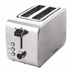 HID52925 Igenix 2 Slice Steel Toaster FCL103 H HID52925 Igenix 2 Slice Steel Toaster FCL103 H
