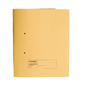 GH22143 Exacompta Guildhall Transfer Spiral Pocket File 315gsm Foolscap Yellow Pack 25 349-YLW GH22143 Exacompta Guildhall Transfer Spiral Pocket File 315gsm Foolscap Yellow Pack 25 349-YLW