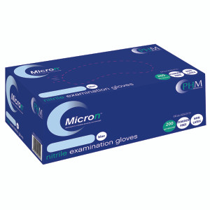 HEA00012 Hand-Safe Blue Powder-Free Nitrile Examination Medium Gloves Pack 200 GN90 HEA00012 Hand-Safe Blue Powder-Free Nitrile Examination Medium Gloves Pack 200 GN90