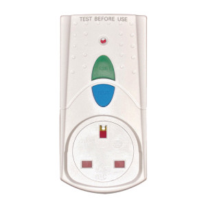 HID01579 RCD Safety Plug White Takes 3000 upto Watts 13 Amps PB5000 HID01579 RCD Safety Plug White Takes 3000 upto Watts 13 Amps PB5000