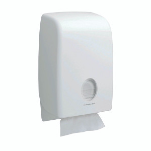 KC01197 Aquarius Folded Hand Towel Dispenser White 6945 KC01197 Aquarius Folded Hand Towel Dispenser White 6945