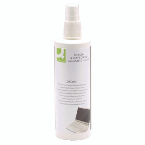 KF04502 Q-Connect Screen Keyboard Cleaning Fluid 250ml KF04502 KF04502 Q-Connect Screen Keyboard Cleaning Fluid 250ml KF04502