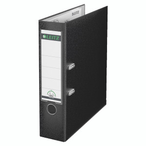 LZ101095 Leitz 180 Lever Arch File Poly 80mm A4 Black Pack 10 10101095 LZ101095 Leitz 180 Lever Arch File Poly 80mm A4 Black Pack 10 10101095