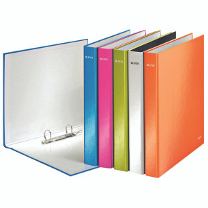LZ32919 Leitz Wow 2 D-Ring Binder 25mm A4 Plus Assorted Pack 10 42412099 LZ32919 Leitz Wow 2 D-Ring Binder 25mm A4 Plus Assorted Pack 10 42412099