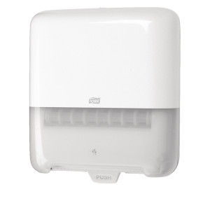 SCA48941 Tork Matic Hand Towel Roll Dispenser H1 White 551000 SCA48941 Tork Matic Hand Towel Roll Dispenser H1 White 551000