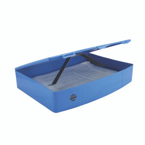 KF04103 Q-Connect Polypropylene PolyBox File Foolscap Blue KF04103 KF04103 Q-Connect Polypropylene PolyBox File Foolscap Blue KF04103