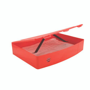 KF04104 Q-Connect Polypropylene PolyBox File Foolscap Red KF04104 KF04104 Q-Connect Polypropylene PolyBox File Foolscap Red KF04104