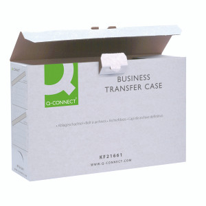 KF21661 Q-Connect Business Transfer Case White Pack 10 KF21661 KF21661 Q-Connect Business Transfer Case White Pack 10 KF21661