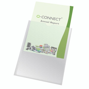 KF01947 Q-Connect Card Holder Polypropylene A4 Pack 100 KF01947 KF01947 Q-Connect Card Holder Polypropylene A4 Pack 100 KF01947