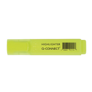 KF01111 Q-Connect Yellow Highlighter Pen Pack 10 KF01111 KF01111 Q-Connect Yellow Highlighter Pen Pack 10 KF01111