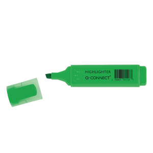 KF01113 Q-Connect Green Highlighter Pen Pack 10 KF01113 KF01113 Q-Connect Green Highlighter Pen Pack 10 KF01113