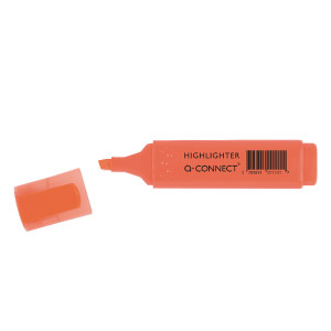 KF01115 Q-Connect Orange Highlighter Pen Pack 10 KF01115 KF01115 Q-Connect Orange Highlighter Pen Pack 10 KF01115