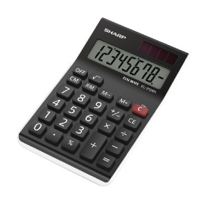 SH79374 Sharp EL310AN Semi-Desktop 8-Digit Calculator Black SH79374 Sharp EL310AN Semi-Desktop 8-Digit Calculator Black