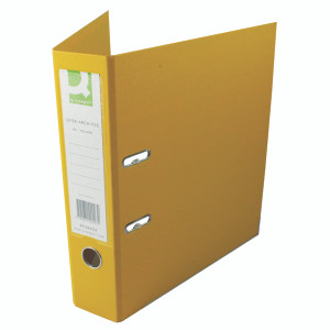 KF20023 Q-Connect 70mm Lever Arch File Polypropylene A4 Yellow Pack 10 KF20023 KF20023 Q-Connect 70mm Lever Arch File Polypropylene A4 Yellow Pack 10 KF20023