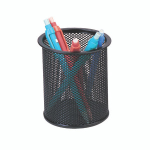 KF00864 Q-Connect Mesh Pen Pot Black KF00864 KF00864 Q-Connect Mesh Pen Pot Black KF00864
