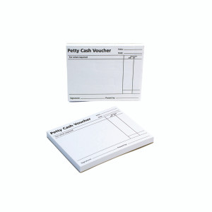 KF00103 Q-Connect Petty Cash Voucher Pad 125x101mm Pack 10 KF00103 KF00103 Q-Connect Petty Cash Voucher Pad 125x101mm Pack 10 KF00103