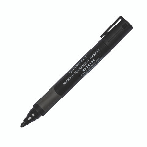 KF26105 Q-Connect Premium Permanent Marker Pen Bullet Tip Black Pack 10 KF26105 KF26105 Q-Connect Premium Permanent Marker Pen Bullet Tip Black Pack 10 KF26105