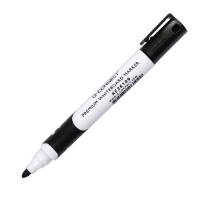 KF26109 Q-Connect Premium Whiteboard Marker Bullet Tip Black Pack 10 KF26109 KF26109 Q-Connect Premium Whiteboard Marker Bullet Tip Black Pack 10 KF26109