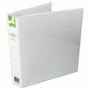 KF01329Q Q-Connect Presentation 40mm 4D Ring Binder A4 White Pack 6 KF01329Q KF01329Q Q-Connect Presentation 40mm 4D Ring Binder A4 White Pack 6 KF01329Q