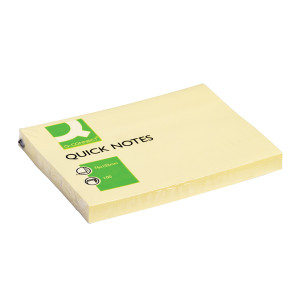KF01410 Q-Connect Quick Notes 76 x 102mm Yellow Pack 12 KF01410 KF01410 Q-Connect Quick Notes 76 x 102mm Yellow Pack 12 KF01410