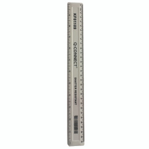 KF01109Q Q-Connect Shatter Resistant Ruler 30cm White Pack 10 KF01109Q KF01109Q Q-Connect Shatter Resistant Ruler 30cm White Pack 10 KF01109Q