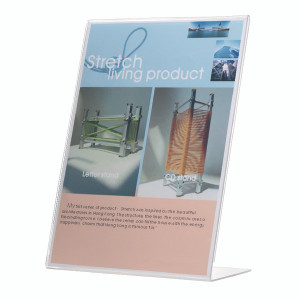 KF04177 Q-Connect Slanted Sign Holder L-Shape A4 Side loading made from sturdy plastic KF04177 KF04177 Q-Connect Slanted Sign Holder L-Shape A4 Side loading made from sturdy plastic KF04177