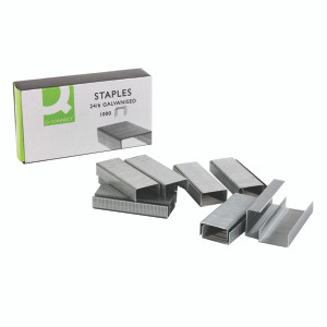 KF01278 Q-Connect Staples 24 6mm Precision engineered quality Pack 1000 KF01278