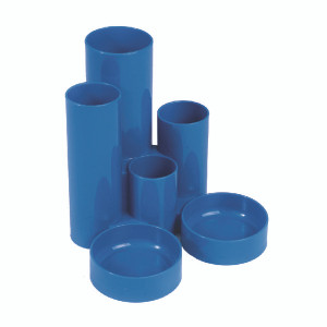 KF10041 Q-Connect Desk Tidy Blue W130 x D130 x H105mm MPTUBKPBLU KF10041 Q-Connect Desk Tidy Blue W130 x D130 x H105mm MPTUBKPBLU