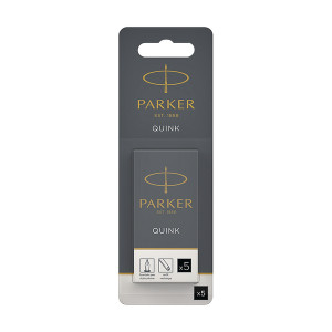 PA03061 Parker Black Quink Permanent Ink Cartridge 12x5 Pack 60 S0881570 PA03061 Parker Black Quink Permanent Ink Cartridge 12x5 Pack 60 S0881570