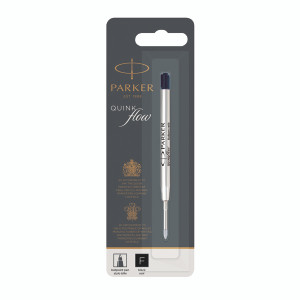 PA90953 Parker Quink Ballpoint Pen Refill Fine Black Blister Pack 12 1950367 PA90953 Parker Quink Ballpoint Pen Refill Fine Black Blister Pack 12 1950367
