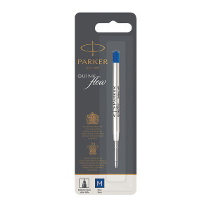 PA90958 Parker Quink Ballpoint Pen Refill Medium Blue Blister Pack 12 S0909580 PA90958 Parker Quink Ballpoint Pen Refill Medium Blue Blister Pack 12 S0909580