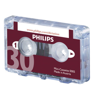 PH005 Philips Dictation Cassette 30 Minutes Pack 10 LFH0005 30 PH005 Philips Dictation Cassette 30 Minutes Pack 10 LFH0005 30