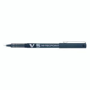 PIV5BK Pilot V5 Hi-Tecpoint Ultra Rollerball X Fine Black Pack 12 BXV501 PIV5BK Pilot V5 Hi-Tecpoint Ultra Rollerball X Fine Black Pack 12 BXV501