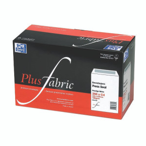 JDL23970 Plus Fabric C4 Envelope Pocket Window Peel Seal 120gsm White Pack 250 L23970 JDL23970 Plus Fabric C4 Envelope Pocket Window Peel Seal 120gsm White Pack 250 L23970