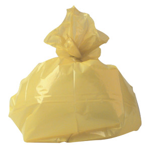 RY15581 2Work Medium Duty Refuse Sack Yellow Pack 200 RY15581