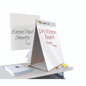 3M02977 Post-it Super Sticky Table Top Easel Pad Dry Erase Board 563-D3 3M02977 Post-it Super Sticky Table Top Easel Pad Dry Erase Board 563-D3