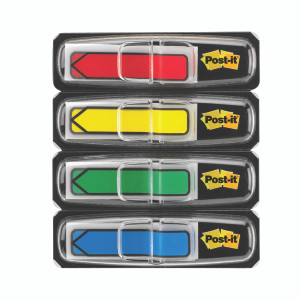 3M50879 Post-it Index Arrows Standard Assorted Pack 96 684-ARR3 3M50879 Post-it Index Arrows Standard Assorted Pack 96 684-ARR3