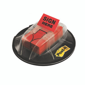 3M96809 Post-it Index Tabs Sign Here Red Pack 200 680-SHVR200 3M96809 Post-it Index Tabs Sign Here Red Pack 200 680-SHVR200