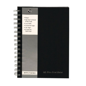 PP00733 Pukka Pad Feint Ruled Wirebound Notebook A5 Pack 5 SBWRULA5 PP00733 Pukka Pad Feint Ruled Wirebound Notebook A5 Pack 5 SBWRULA5