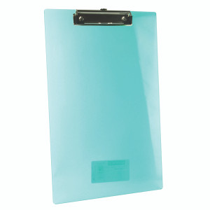 HT15198 Rapesco Frosted Transparent Clipboard Single SHP PCBAS