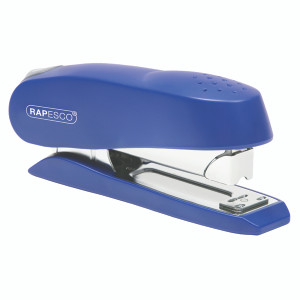 HT01119 Rapesco Luna Half Strip Stapler Heavy Duty Blue 0237 HT01119 Rapesco Luna Half Strip Stapler Heavy Duty Blue 0237